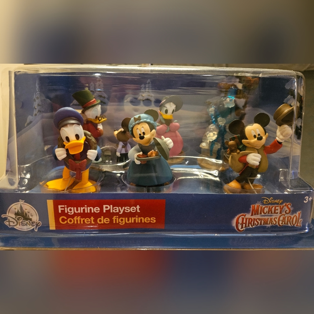 Mickey's christmas carol figurines